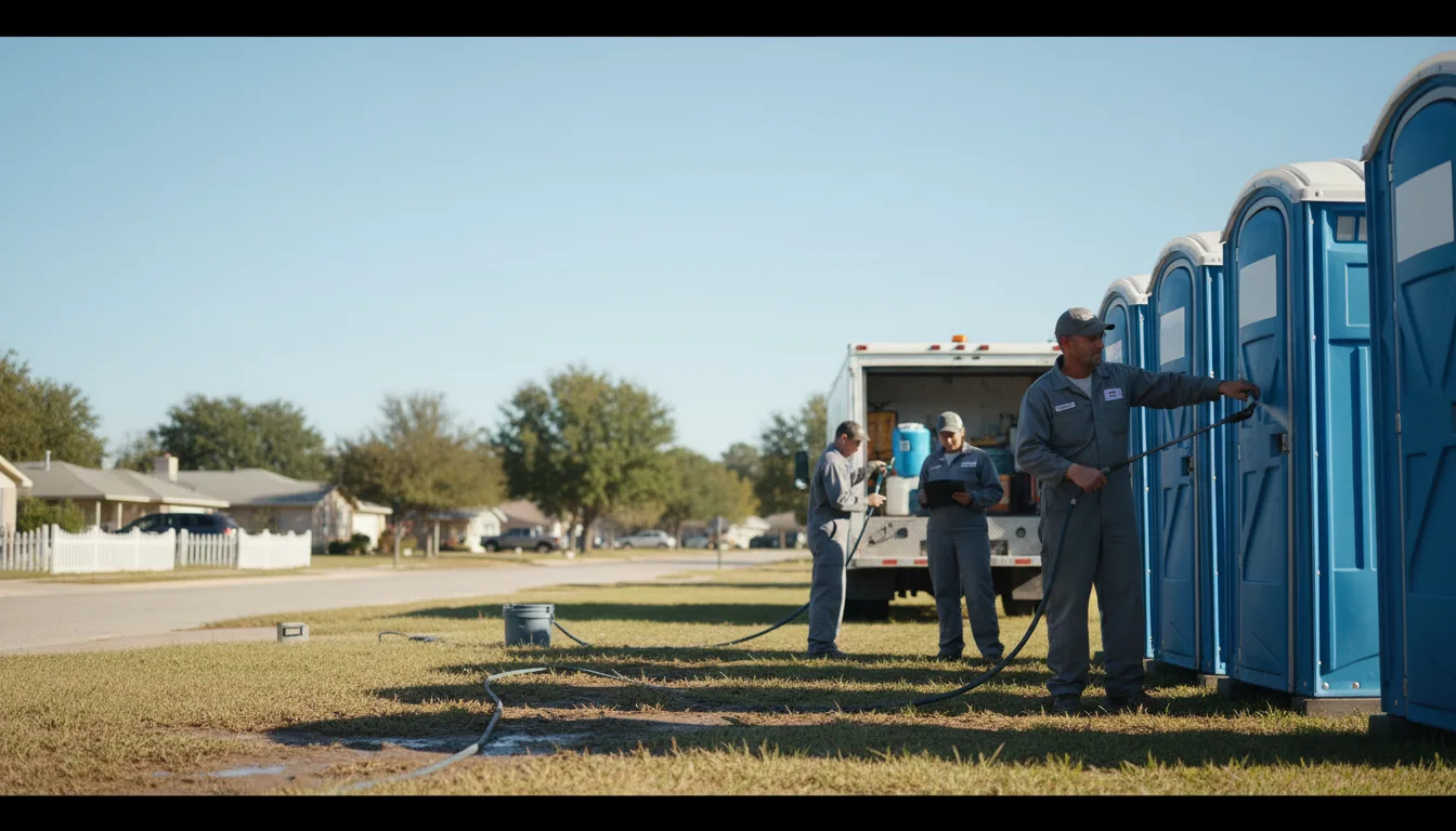 Long-Term Portable Toilet Rental in Mineral, VA near me